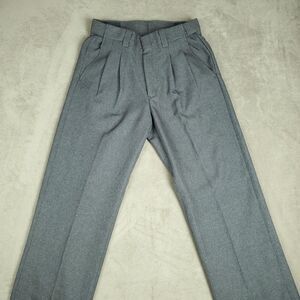 Smitty Pants Mens 32x36 Gray Polyester Microfiber Pleated Dress Workwear Umpire
